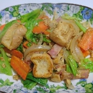 簡単！麩チャンプル